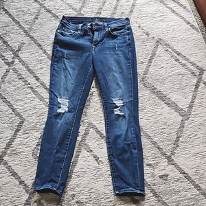 7 for all mankind ankle gwenevere skinny jeans